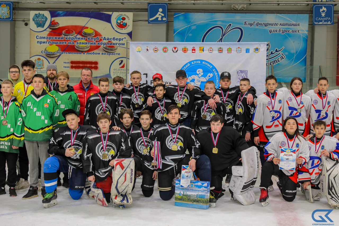 В Самарской области завершился областной турнир по хоккею «Надежда»