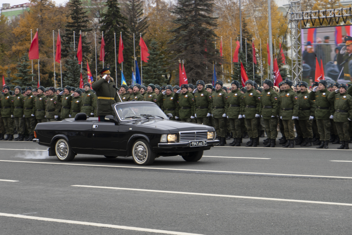 Подготовка к Параду Памяти